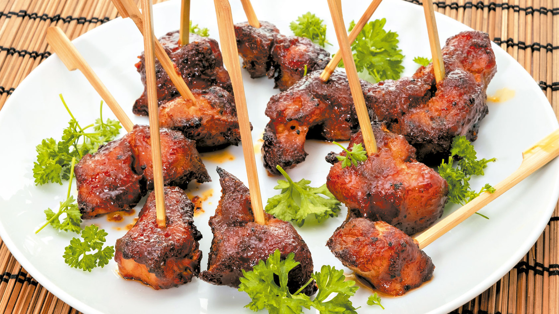 Picadero de Chicharrón con Glaseado Picante