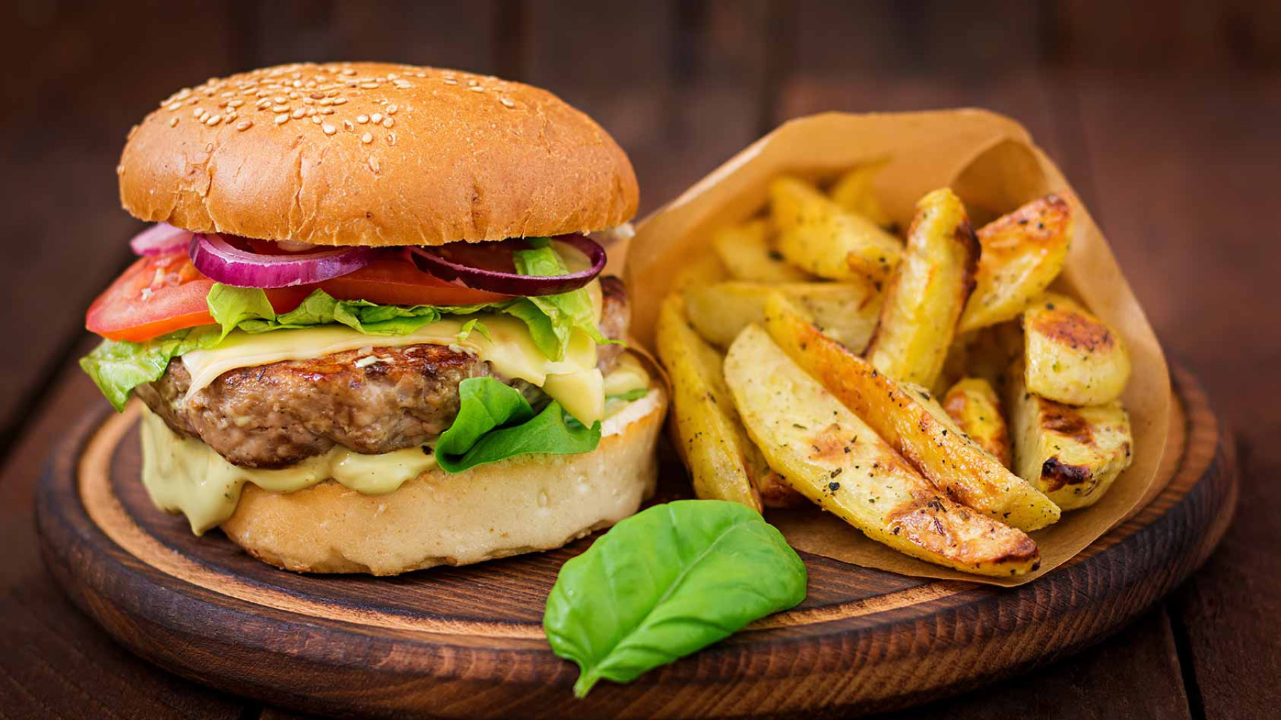 Hamburguesa Tradicional de Res