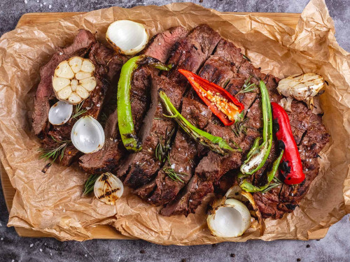 Bistec Encebollado