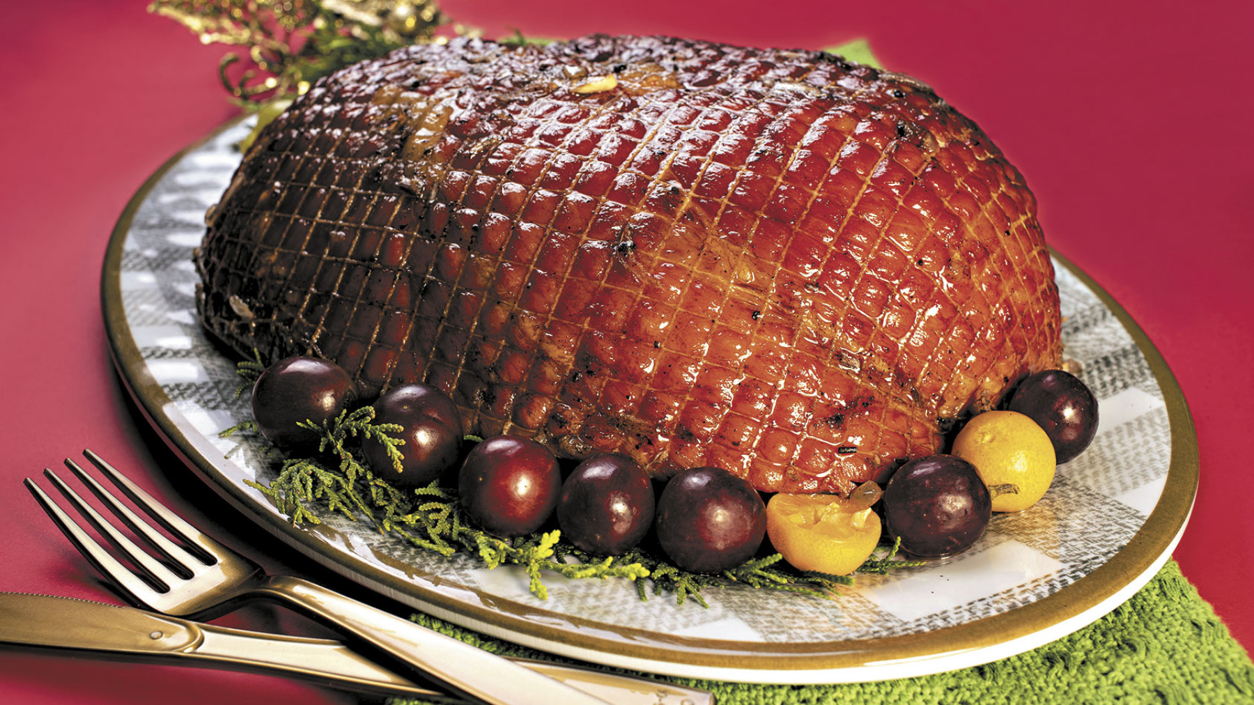Jamón Navideño en Miel