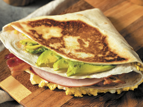 Sincronizadas de jamón cubano