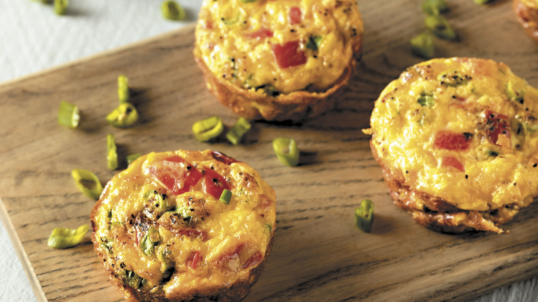 Muffins de huevo con Lomo Canadiense