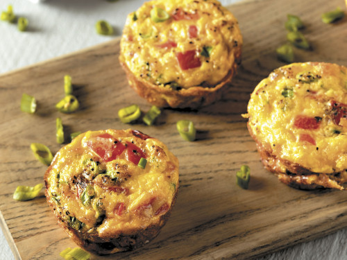 Muffins de huevo con Lomo Canadiense