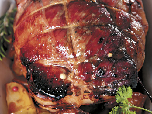 Pierna de Cerdo en Vino Dulce