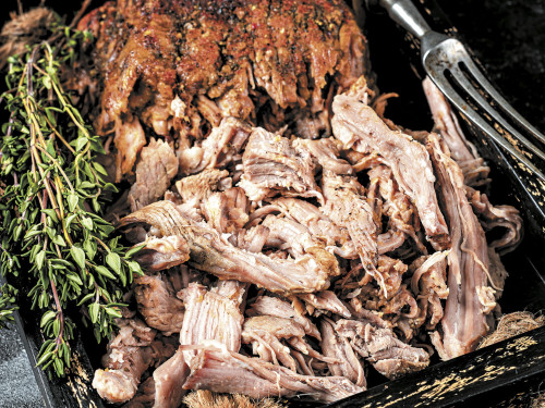Nuca de Cerdo a las Hierbas
