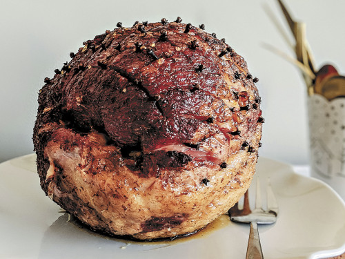Jamón al ron y miel
