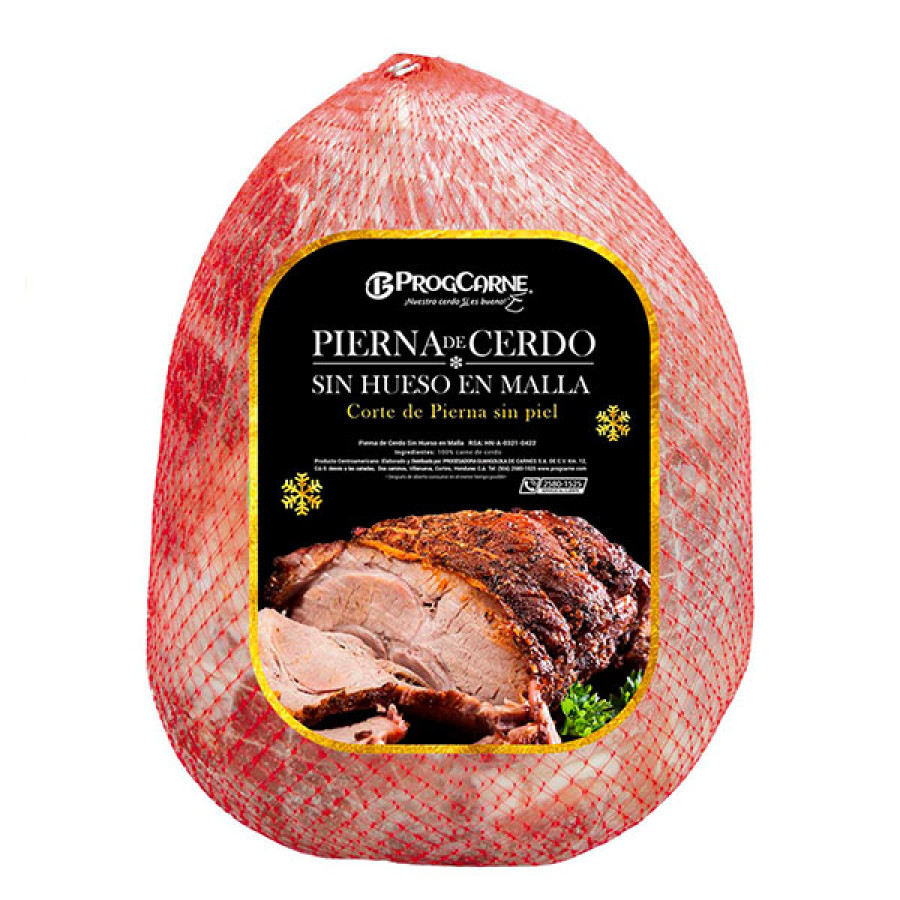 Pierna de Cerdo Sin Hueso en Malla