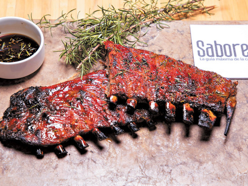 Costillar de cerdo a la toscana