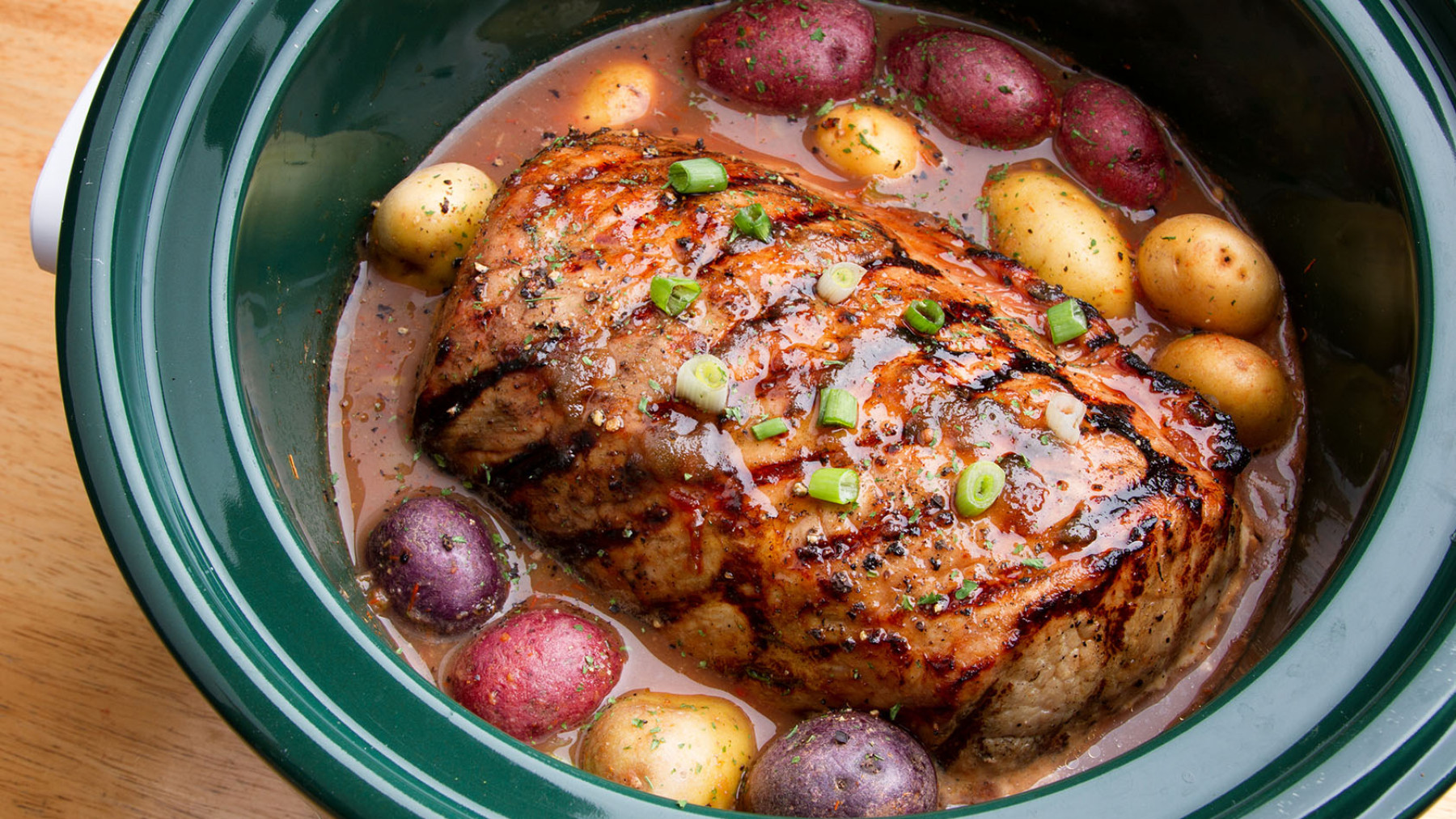 Lomo de Cerdo con papas mixtas