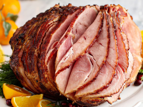 Jamón Espiral con glaseado de ron