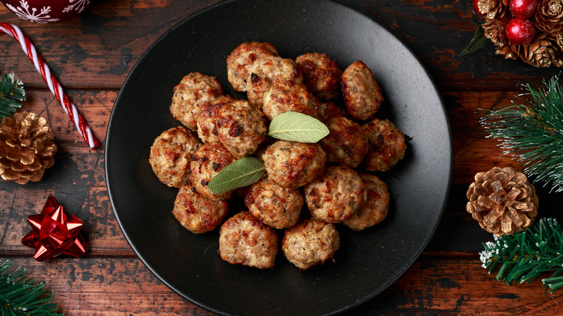 Mini albóndigas de cerdo