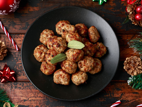 Mini albóndigas de cerdo