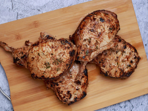 Chuletas Tomahawk MAP de Progcarne en marinado griego