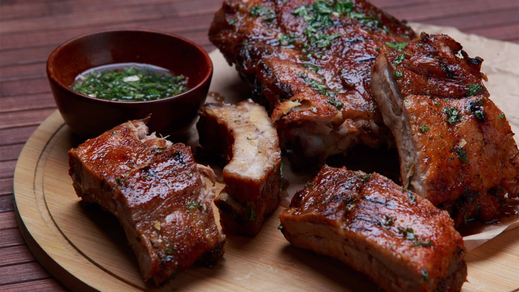 Baby back ribs de Progcarne en glaseado de miel y ajo