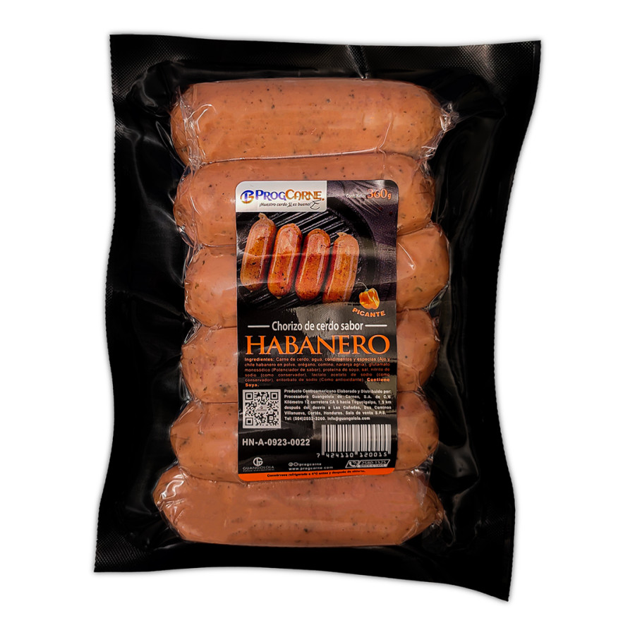 Chorizos Habaneros