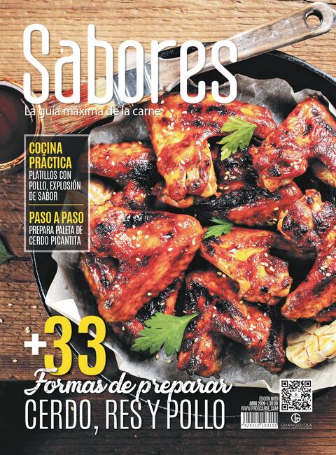 Portada de Sabores edición XX